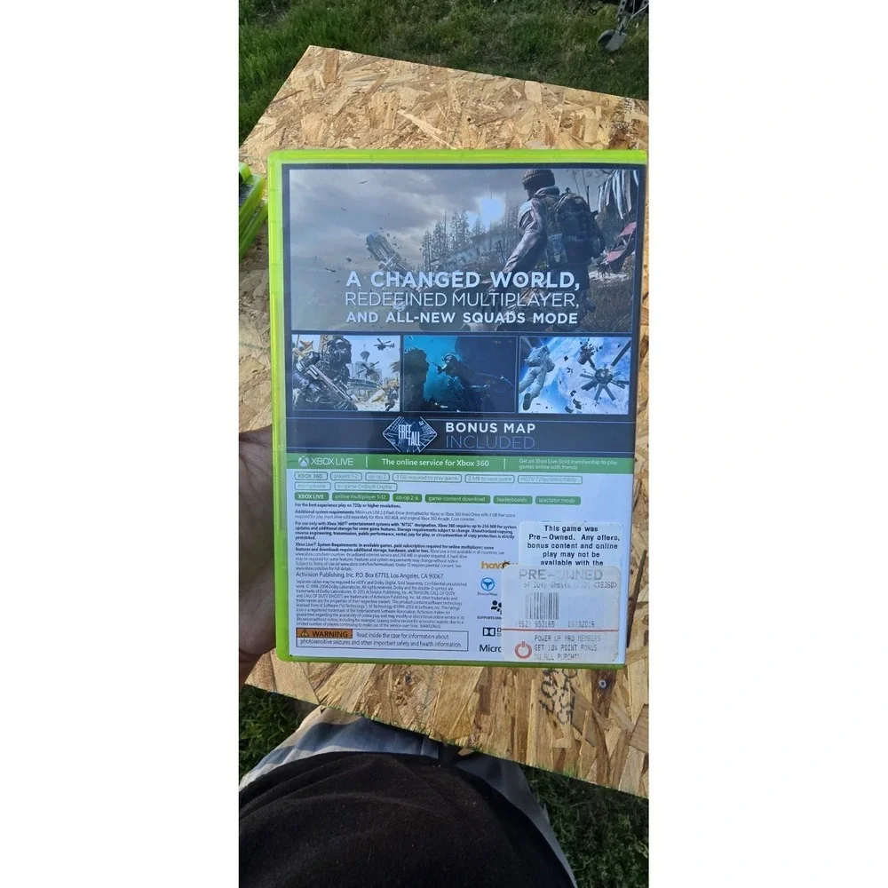 Xbox 360 Call Of Duty Ghosts